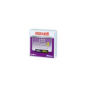 maxell LTO Ultrium3 データカートリッジ（400GB/圧縮時800GB） 1巻パック LTOU3/400 XJ B