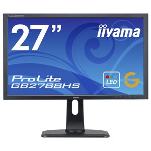 iiyama 27型ワイド液晶ディスプレイ ProLite GB2788HS（LED、144Hz対応ゲーミングモデル） マーベルブラック GB2788HS-B1 - 拡大画像