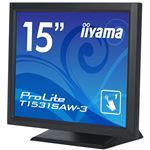 iiyama 15型液晶ディスプレイ ProLite T1531SAW-3 （超音波表面弾性波方式タッチパネル）マーベルブラック T1531SAW-B3