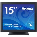 iiyama 15型液晶ディスプレイ ProLite T1531SR-3 （抵抗膜方式タッチパネル）マーベルブラック T1531SR-B3