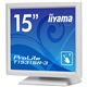 iiyama 15型液晶ディスプレイ ProLite T1531SR-3 （抵抗膜方式タッチパネル）ピュアホワイト T1531SR-W3 - 縮小画像2