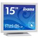 iiyama 15型液晶ディスプレイ ProLite T1531SR-3 （抵抗膜方式タッチパネル）ピュアホワイト T1531SR-W3 - 縮小画像3