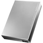 アイ・オー・データ機器 USB3.0/2.0対応ポータブルハードディスク「超高速カクうす」 2TB シルバー HDPC-UT2DBS