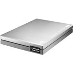 アイ・オー・データ機器 Wii U対応ポータブルハードディスク（Y字USBケーブル付き） 500GB シルバー HDPC-UT500YSB