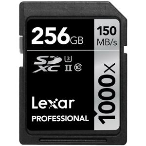 レキサー Professional 1000x SDXC UHS-IIカード 256GB LSD256CRBJPR1000 - 拡大画像