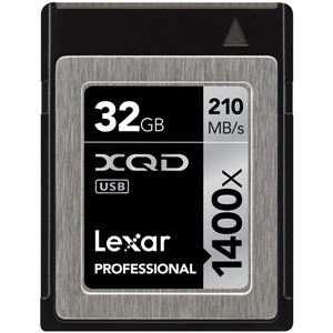 レキサー Professional 1400x XQD 2.0カード 32GB LXQD32GCRBJP1400 - 拡大画像