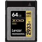 レキサー Professional 2933x XQD 2.0カード 64GB LXQD64GCRBJP2933