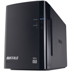 バッファロー ドライブステーション プロ RAID1対応 ミラーリング機能搭載 USB3.0用 外付けHDD2ドライブモデル 16TB HD-WH16TU3/R1-C