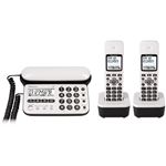 パイオニア デジタルコードレス留守番電話機（子機2台） ピュアホワイト TF-SD15W-PW