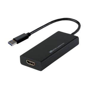 ラトックシステム 4K対応 USB3.0マルチディスプレイアダプター（HDMIモデル） REX-USB3HD-4K - 拡大画像