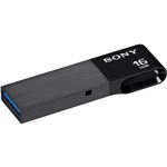 SONY USB3.1 Gen1対応 高速USBメモリー（160MB/s） コンパクトメタルボディ16GB USM16W3 B