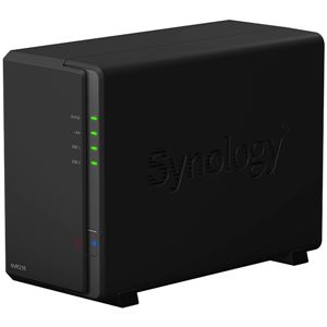 Synology 監視レコーダー NVR216 2TB 9カメラサポートモデル NVR216-2T9C