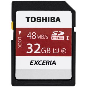 東芝（家電） EXCERIA SDHCメモリカード 32GB SD-FU032G - 拡大画像