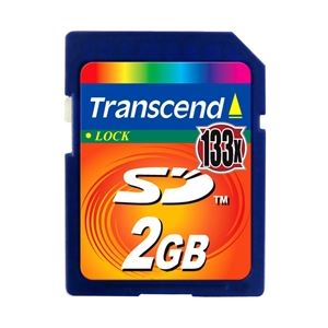 トランセンドジャパン 2GB SDカード 133倍速 TS2GSD133