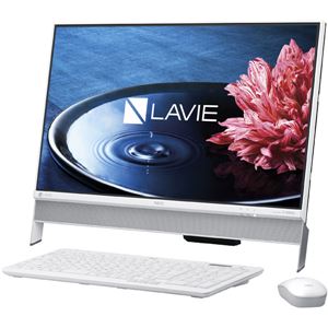 NECパーソナル LAVIE Desk All-in-one - DA350/EAW ファインホワイト PC-DA350EAW