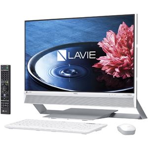 NECパーソナル LAVIE Desk All-in-one - DA770/EAW ファインホワイト PC-DA770EAW