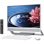 NECパーソナル LAVIE Desk All-in-one - DA770/EAW ファインホワイト PC-DA770EAW