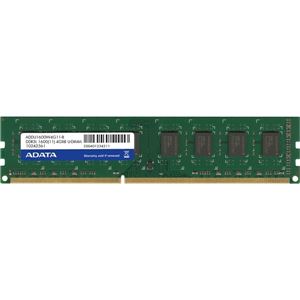 ADATA メモリ 4GB DDR3 U-DIMM (1600) -512x8 リテールパッケージ AD3U1600W4G11-R