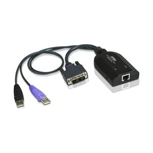 ATEN スマートカードリーダー対応 DVI・USBコンピューターモジュール KA7166 - 拡大画像