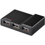 バッファロー(サプライ) USB2.0 TV/PC対応セルフパワー4ポートハブ ブラック BSH4A11BK