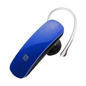 バッファロー(サプライ) Bluetooth4.0対応 ヘッドセット NFC対応モデル ブルー BSHSBE33BL