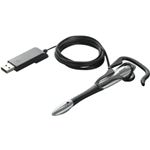 バッファロー(サプライ) 片耳イヤフック式ヘッドセット USB接続 シルバー BSHSUE02SV