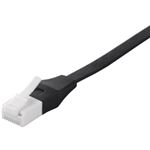バッファロー(サプライ) ツメの折れないLANケーブル カテゴリ6a ストレート フラットタイプ 10m ブラック BSLS6AFU100BK
