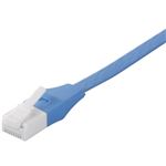 バッファロー(サプライ) ツメの折れないLANケーブル カテゴリ6a ストレート フラットタイプ 7.0m ブルー BSLS6AFU70BL