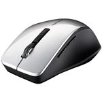 バッファロー(サプライ) Bluetooth3.0対応 BlueLEDマウス 静音/5ボタン/DPI切り替えボタンシルバー BSMBB23SSV