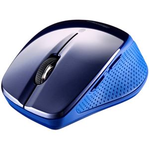 バッファロー(サプライ) Bluetooth3.0対応 BlueLEDマウス 静音/5ボタン ブルー BSMBB26SBL
