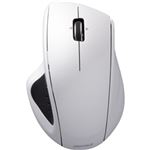 バッファロー(サプライ) 無線(2.4GHz)BlueLEDマウス 5ボタン/静音/横スクロールタイプ ホワイト BSMBW11WH