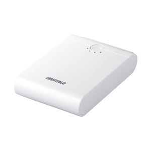 バッファロー(サプライ) スマートフォン/タブレット用 モバイルバッテリー 10400mAhタイプ ホワイト BSMPB07WH