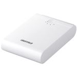 バッファロー(サプライ) スマートフォン/タブレット用 モバイルバッテリー 10400mAhタイプ ホワイト BSMPB07WH