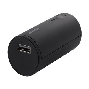 バッファロー(サプライ) スマートフォン用 モバイルバッテリー 2200mAhタイプ ブラック BSMPB10BK