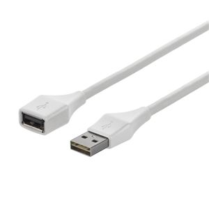 バッファロー(サプライ) どっちもUSB2.0延長ケーブル 1.5m ホワイト BSUAADU215WHA