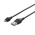 バッファロー(サプライ) どっちもUSB2.0ケーブル(A to microB) 0.2m ブラック BSUAMBDU202BKA