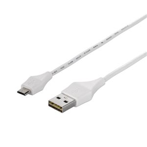 バッファロー(サプライ) どっちもUSB2.0ケーブル(A to microB) 1.2m ホワイト BSUAMBDU212WHA