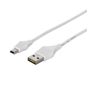 バッファロー(サプライ) どっちもUSB2.0ケーブル(A to miniB) 1.0m ホワイト BSUAMNDU210WHA