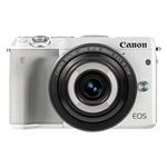 キャノン ミラーレスカメラ EOS M3・クリエイティブマクロ レンズキット (ホワイト) 9772B205