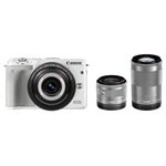 キャノン ミラーレスカメラ EOS M3・クリエイティブマクロ トリプルレンズキット (ホワイト) 9772B207