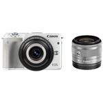 キャノン ミラーレスカメラ EOS M3・クリエイティブマクロ ダブルレンズキット (ホワイト) 9772B206