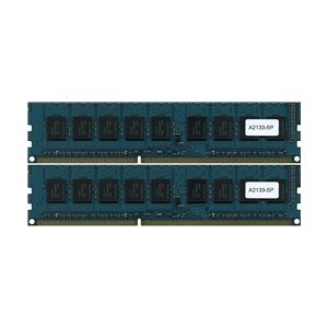 センチュリーマイクロ 低電圧1.35v サーバー/WS用 PC3-12800/DDR3-1600 8GBキット(4GB2枚組) DIMM ECC付 CK4GX2-D3LUE1600 - 拡大画像