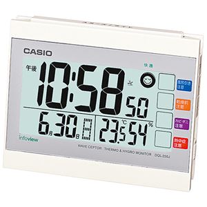 カシオ計算機 電波置き時計 DQL-220J-7JF