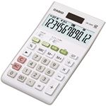 カシオ計算機 スタンダード電卓 ジャストタイプ 12桁 JW-200T-N