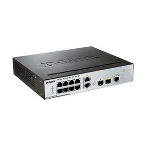 D-Link 10ポート 10/100/1000BASE-T(内2SFPCombo)ギガビットマネージメントL2スイッチ(リミテッドライフタイム保証) DGS-3000-10TC - 拡大画像