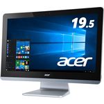 Acer Aspire ZC AZC700-N14F (CeleronJ3160/4GB/1TB/Sマルチ/19.5/Windows10 Home(64bit)/APなし/オールインワン) AZC700-N14F