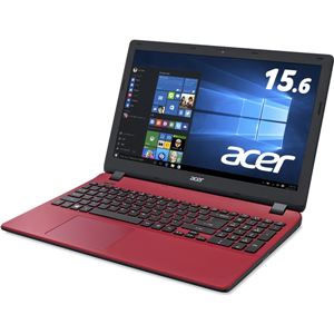Acer Aspire E 15 ES1-571-N14D/R (Celeron2957U/4GB/500GB/Sマルチ/15.6/Windows10 Home(64bit)/APなし/フェリックレッド) ES1-571-N14D/R - 拡大画像