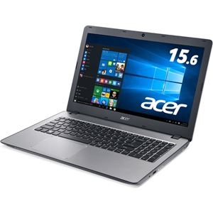 Acer Aspire F 15 F5-573-N78G/S (Corei7-6500U/8GB/1TB/Sマルチ/15.6/Windows10 Home(64bit)/APなし/スパークシルバー) F5-573-N78G/S - 拡大画像