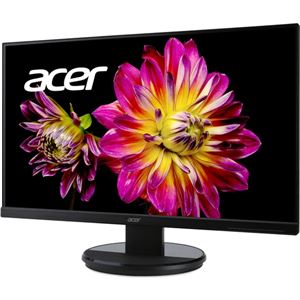 Acer 27型ワイド液晶ディスプレイ K272HLEbmidx(非光沢/1920x1080/300cd/100000000：1/4ms/ブラック/ミニD-Sub15ピン・DVI-D24ピン・HDMI/ゼロフレーム) K272HLEbmidx - 拡大画像