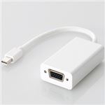 エレコム Mini DisplayPort-VGA変換アダプタ/ホワイト AD-MDPVGAWH